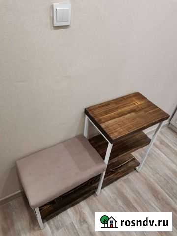 Полка-банкетка в стиле Лофт, обувница Новосибирск - изображение 1