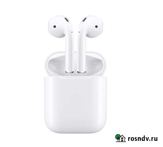 Наушники Apple Bluetooth AirPods 2 (MV7N2RU/A) Липецк - изображение 1
