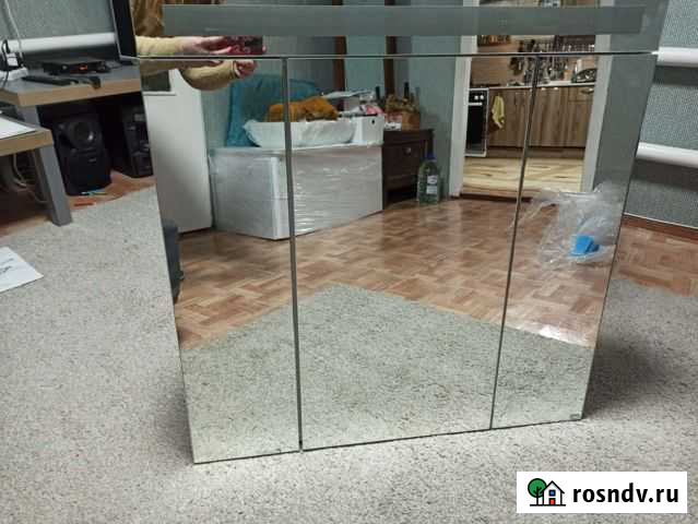 Зеркало с подсветкой шкафчик в ванную Пугачев - изображение 1