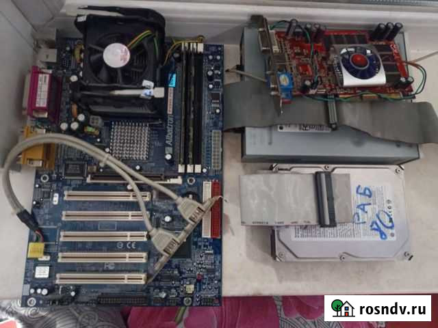 Материнская плата с процессором и памятью Тамбов - изображение 1