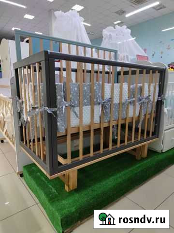Детская кроватка с маятником Астрахань - изображение 1