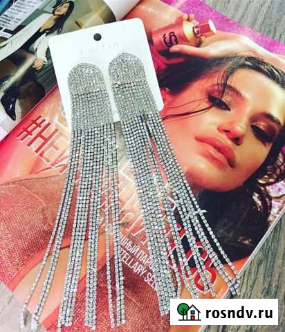 Серьги вечерние Краснодар - изображение 1