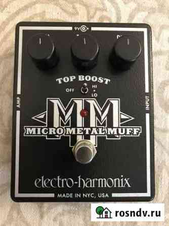 Electro-harmonix micro metal muff Сургут
