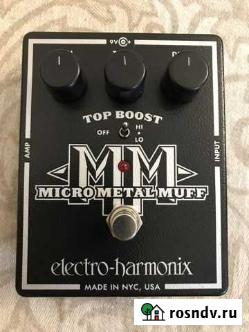 Electro-harmonix micro metal muff Сургут - изображение 1