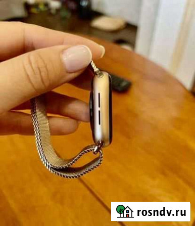 Смарт часы apple watch 7 “золотые цвета» Ярославль - изображение 1