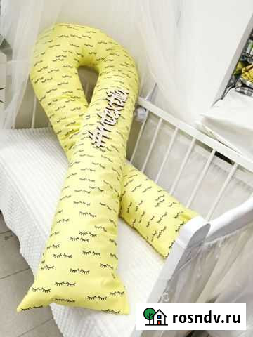 Подушка для беременных новая со съёмным чехлом из Волгоград - изображение 1