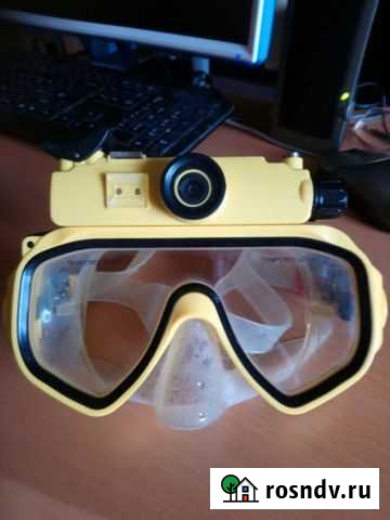 Маска для плавания с видеокамерой Москва - изображение 1