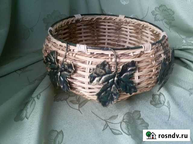 Корзина плетеная новая Калининград - изображение 1