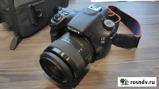 Зеркальный фотоаппарат Sony SLT a58 Северодвинск - изображение 1