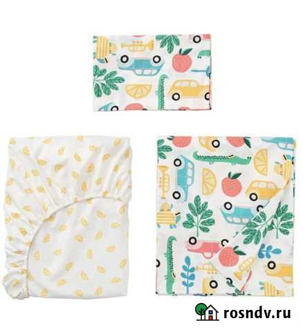 Постельное белье IKEA б/у Барнаул - изображение 1