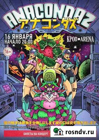 Anacondaz 16 января Краснодар - изображение 1