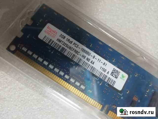 Оперативная память dimm ddr3 2 gb Белгород - изображение 1