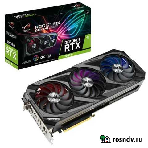 Asus ROG Strix RTX 3060Ti V2 gaming OC 12GB (LHR) Самара - изображение 1