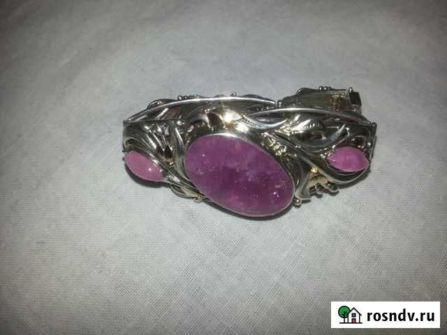 Женский браслет серебро и золото Челябинск - изображение 1