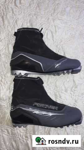 Лыжные ботинки 45 р. fischer comfort Вологда - изображение 1