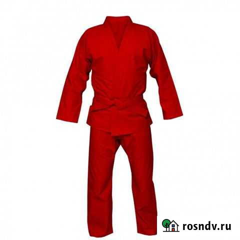 Детское кимоно для универсального боя красное Томск - изображение 1