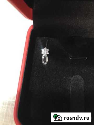 Серёжки на девочку серебро фианиты Новые Sokolov Иркутск - изображение 1