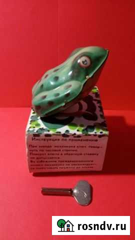 Игрушка механическая Лягушка СССР Севастополь - изображение 1