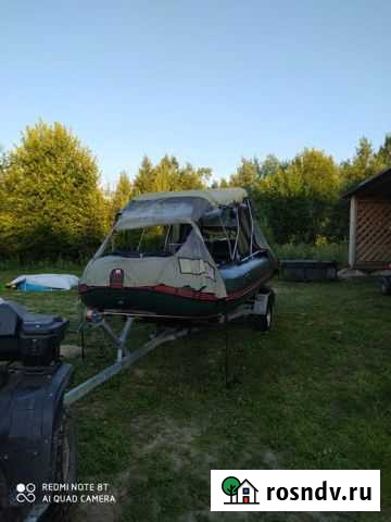 Комплект лодка пвх Корсар 470pro, мотор Ямаха 20 Петрозаводск - изображение 1