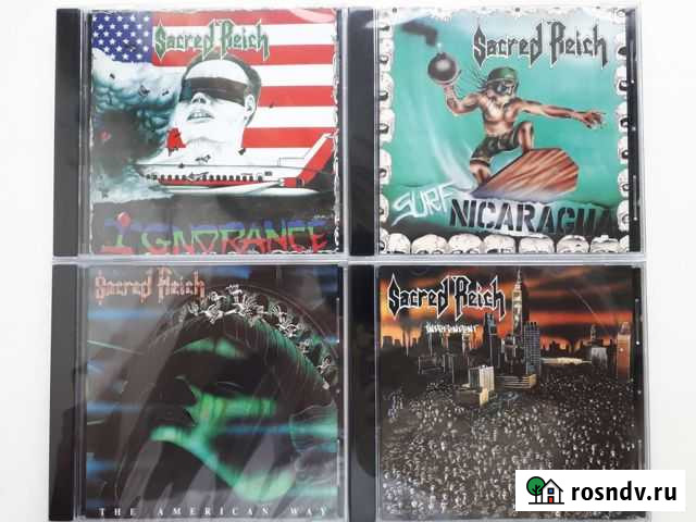 CD диски Sacred Reich, Death Angel, Dark Angel Октябрьский - изображение 1