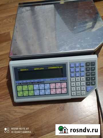 Весы штрих принт с печатью этикеток 2.5 Сибай - изображение 1