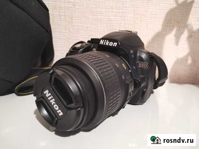 Зеркальный фотоаппарат nikon d3100 Губкин - изображение 1