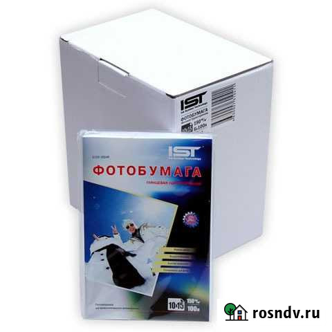 IST Фотобумага глянцевая 150 гр/м, A6, 700 л Краснодар - изображение 1