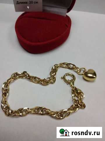 Золотой браслет 585 пробы Балахна - изображение 1