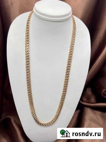 Цепь. Золото 583, плетение «Гарибальди» Братск - изображение 1