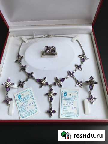 Серебряный гарнитур Конаково - изображение 1