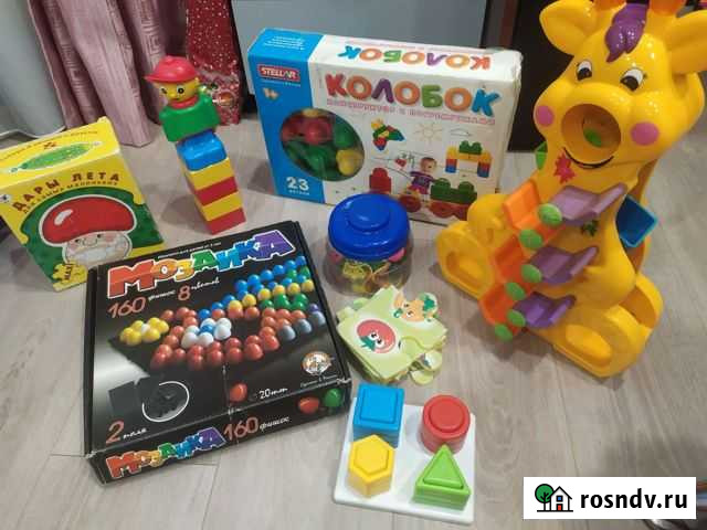 Развивающие игрушки пакетом Чебоксары - изображение 1