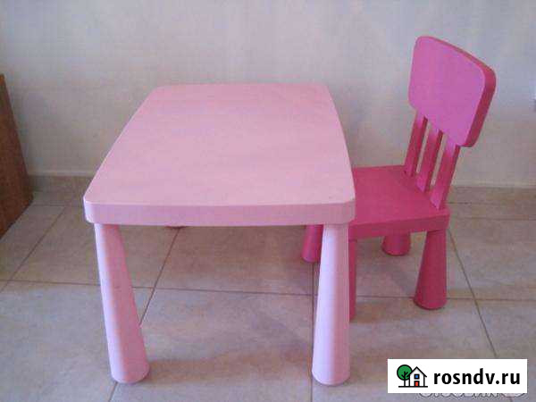 Столик со стульчиком икеа Заводоуковск - изображение 1