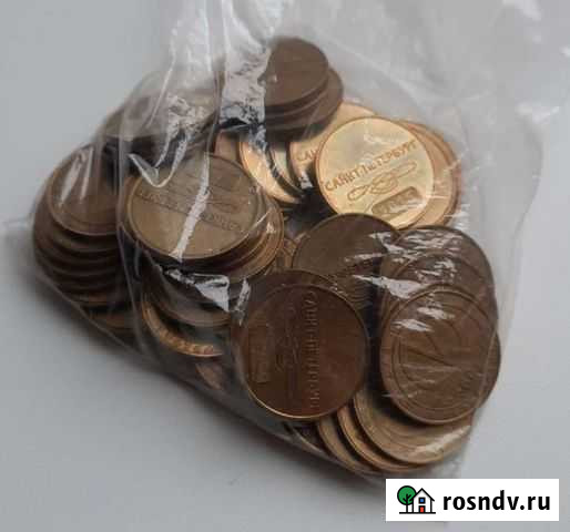 Жетоны метро Санкт-Петербурга Мурино - изображение 1