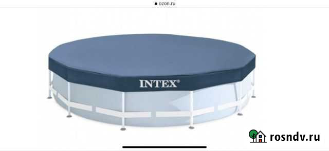 Крышка-чехол Intex для бассейна диаметр 3,66м Иркутск - изображение 1