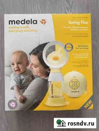 Молокоотсос электрический medela swing flex Новосибирск