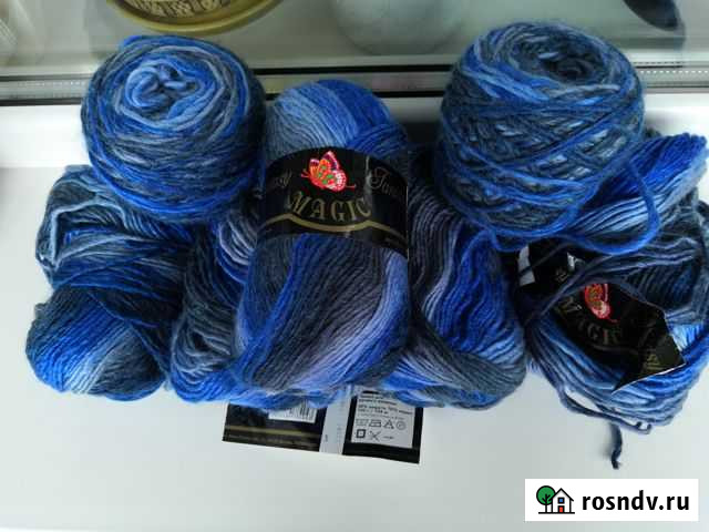 Пряжа нитки для вязания Елизово - изображение 1