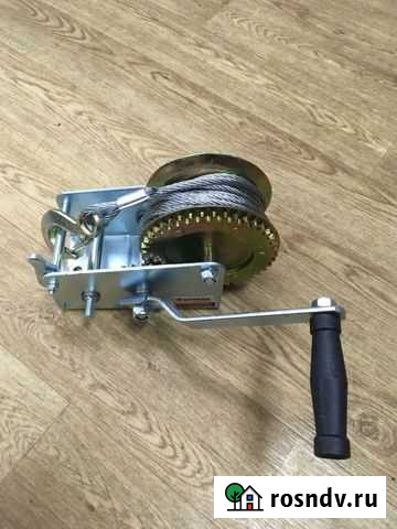 Лебедка ручная шестеренчатая 1350 кг Шарья - изображение 1