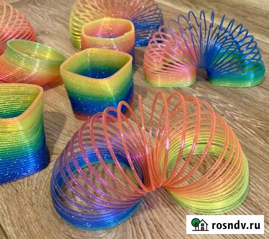 Пружинки слинки радуга новые Ялта - изображение 1