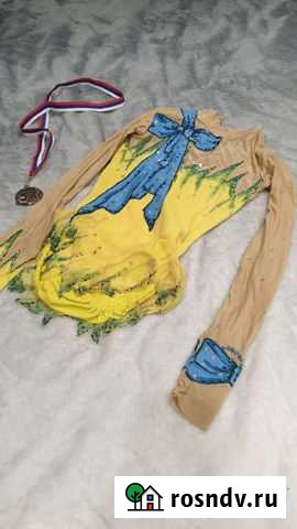 Купальник для художественной гимнастики 116 128 Новосибирск - изображение 1