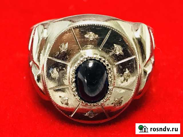 Золотая печатка 11,45/750 (бриллианты) Казань - изображение 1