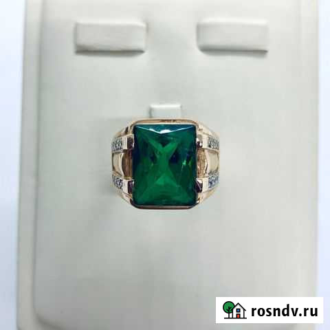 Золотое кольцо печатка, 585 проба, размер 20 Краснодар - изображение 1