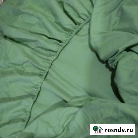 Простынь на резинке 160 200 Брянск - изображение 1