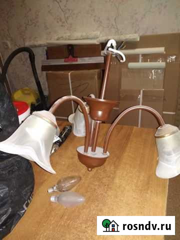 Люстра на три плафона Пермь - изображение 1