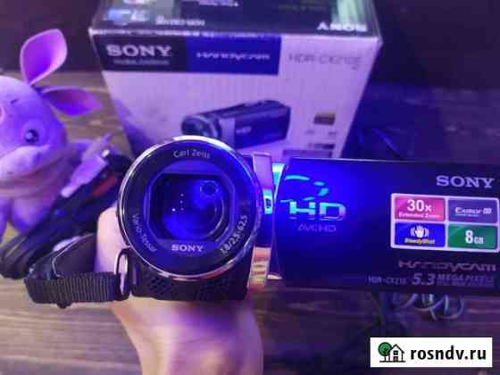 Видеокамера Sony HDR-CX210E black Гусь-Хрустальный