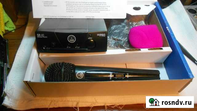 Вокальный радиомикрофон AKG SR-40 mini Пермь - изображение 1