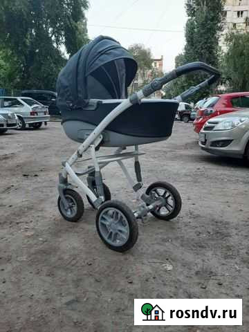 Коляска 2 в 1 эко кожа Воронеж - изображение 1