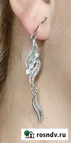 Серьги серебряные Тюмень - изображение 1