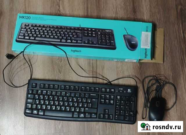 Клавиатура logitech mk120 Елец - изображение 1