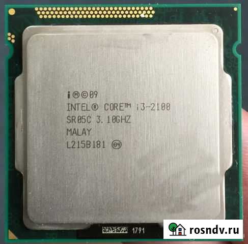 Процессор Intel Core i3-2100 Sandy Bridge Soc-1155 Грозный - изображение 1