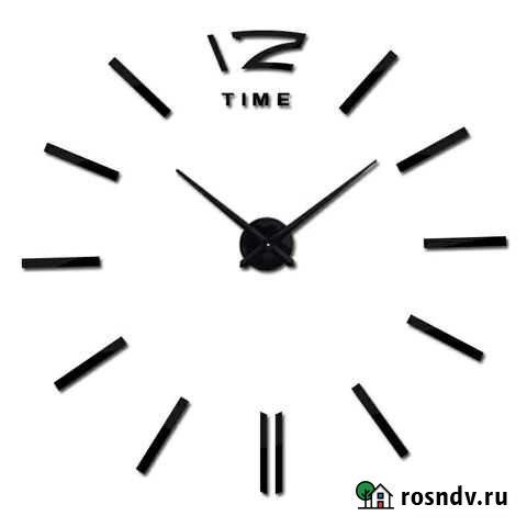 Бескаркасные настенные часы 3D Красноярск - изображение 1